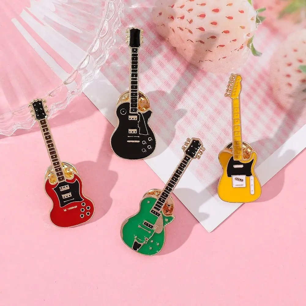 Tuxedo Lapel Pin - 1/2/4 Pièces Broche Guitare Vintage en