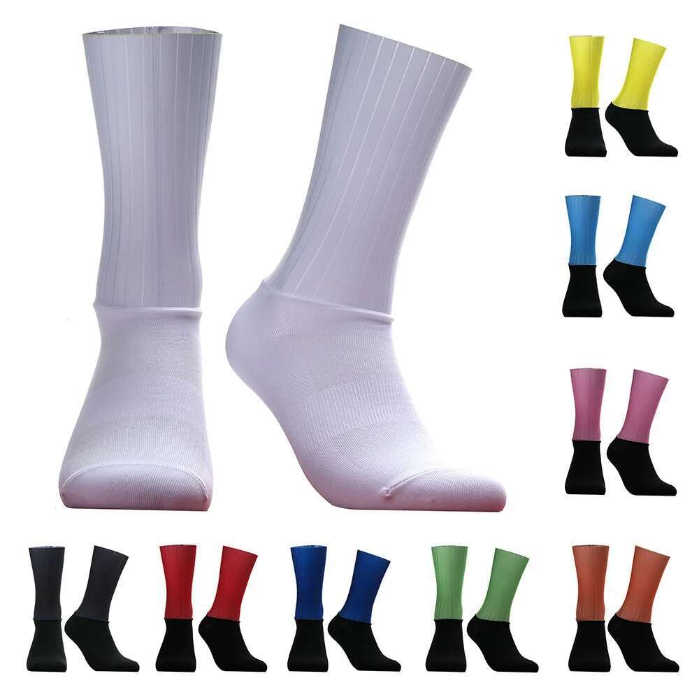 Sock Garter Men - Chaussettes de cyclisme sans couture 2026,