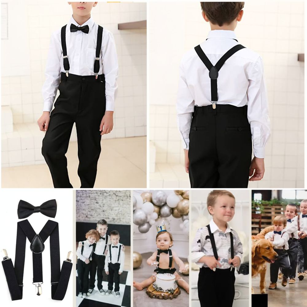 Bretelles élastiques à pois, à - Men'S Formal Wear With Suspenders avis et prix