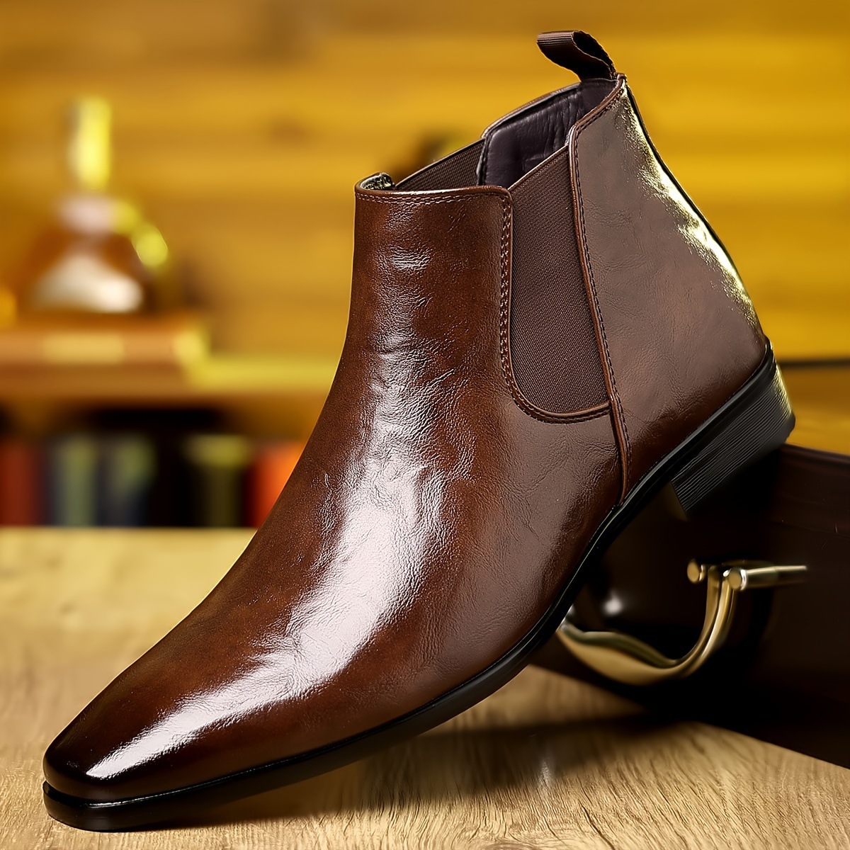 Bottines Chelsea en cuir, bott - Men Formal Wear With Boots avis et prix