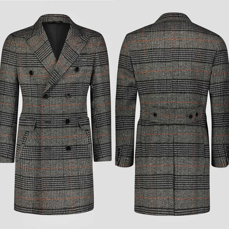 Manteau en mélange de laine po - Men Formal Wear Modern avis et prix