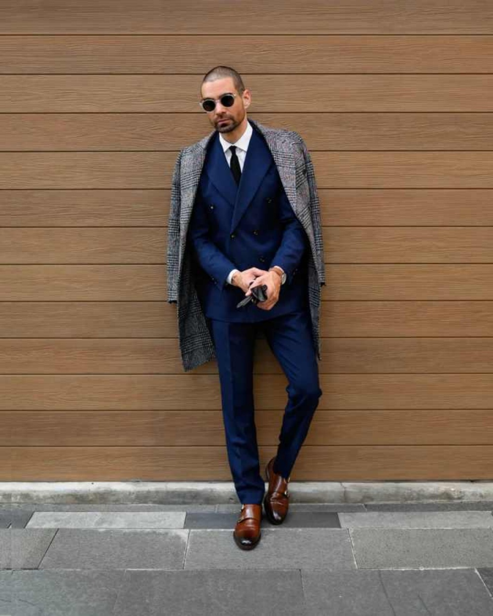 Manteau en mélange de laine po - Men Formal Wear Modern avis et prix