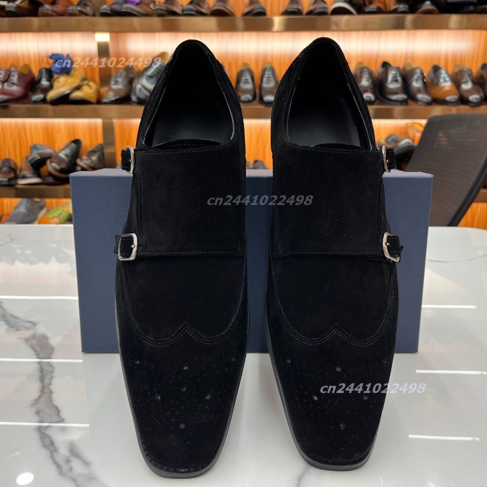 Mocassins Monk pour hommes à d - Formal Men Daily Wear Footwear avis et prix