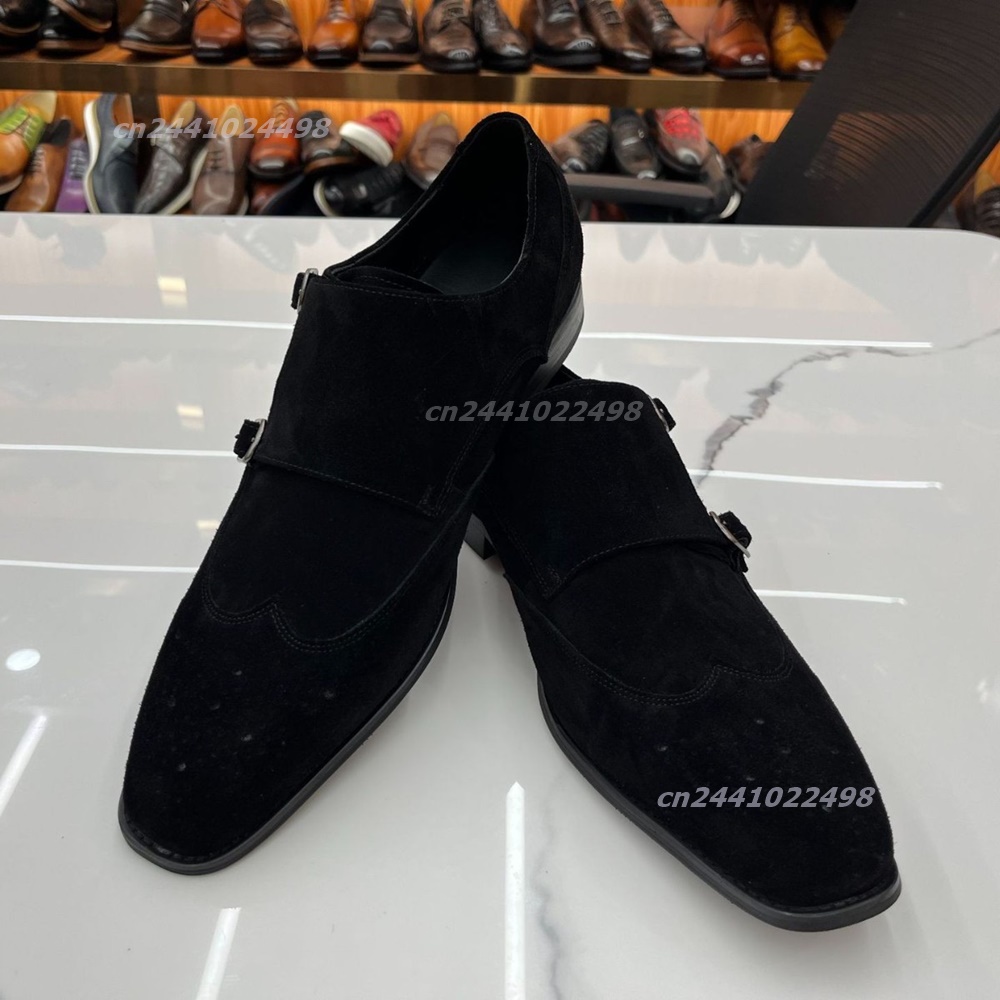 Mocassins Monk pour hommes à d - Formal Men Daily Wear Footwear avis et prix