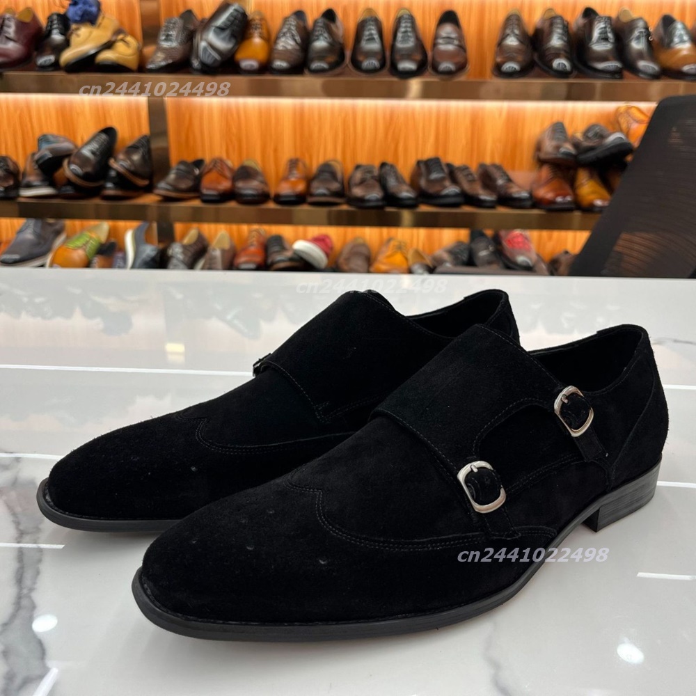 Mocassins Monk pour hommes à d - Formal Men Daily Wear Footwear avis et prix