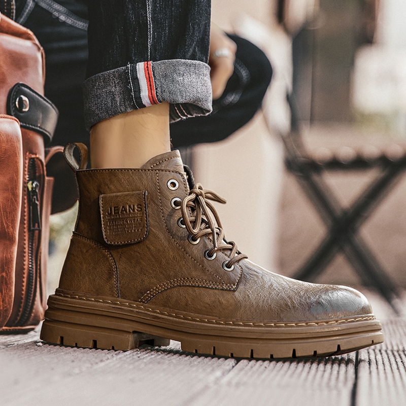 Bottes d’automne et d’hiver po - Men Formal Wear With Boots avis et prix